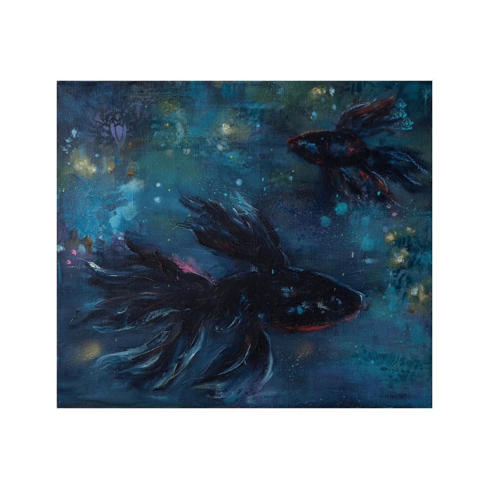 Original Artwork Painting “Black Fish”